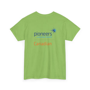 Canadian Pioneers Front & Back Logo - T-Shirt - 12 colors (S-5XL)