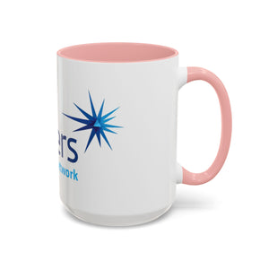 Pioneers Volunteer Network Accent Coffee Mug - 11oz & 15oz (8 colors)
