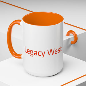 Legacy West Pioneers Accent Coffee Mug - 11oz & 15oz (8 colors)