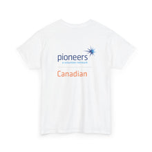 Load image into Gallery viewer, Canadian Pioneers Front &amp; Back Logo - T-Shirt - 12 colors (S-5XL)
