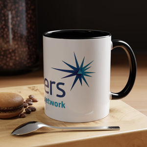 Pioneers Volunteer Network Accent Coffee Mug - 11oz & 15oz (8 colors)