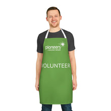 Load image into Gallery viewer, Green Pioneers Volunteer Apron with 2-Color Straps options - Perfect for Events &amp; Cooking
