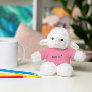 Stuffed Animal with T-Shirt - 3 shirt colors avilable