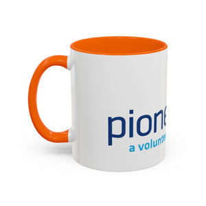 Pioneers Volunteer Network Accent Coffee Mug - 11oz & 15oz (8 colors)