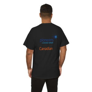 Canadian Pioneers Front & Back Logo - T-Shirt - 12 colors (S-5XL)
