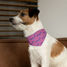 Load image into Gallery viewer, Pioneers Logo Pet Bandana - 4 sizes - pink
