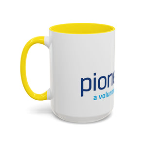 Pioneers Volunteer Network Accent Coffee Mug - 11oz & 15oz (8 colors)