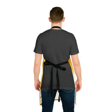 Load image into Gallery viewer, Yellow Pioneers Volunteer Apron with 2-Color Straps options - Perfect for Events &amp; Cooking
