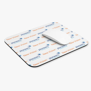New Vision Pioneers Mouse Pad - white