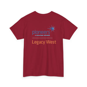 Legacy West Pioneers Front & Back Logo - T-Shirt - 12 colors (S-5XL)