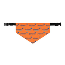 Load image into Gallery viewer, Pioneers Logo Pet Bandana - 4 sizes - orange
