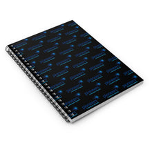 Load image into Gallery viewer, Pioneers Black Spiral Notebook 6&quot; x 8&quot;
