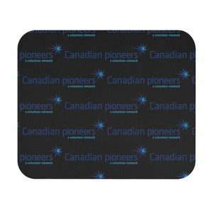 Canadian Pioneers Mouse Pad - black