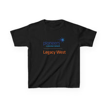 Load image into Gallery viewer, Legacy West Pioneers Logo Kids Heavy Cotton Tee - 13 colors (XS-XL)
