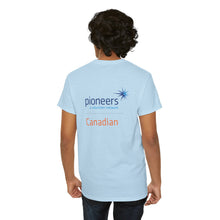 Load image into Gallery viewer, Canadian Pioneers Front &amp; Back Logo - T-Shirt - 12 colors (S-5XL)
