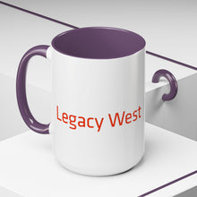 Load image into Gallery viewer, Legacy West Pioneers Accent Coffee Mug - 11oz &amp; 15oz (8 colors)
