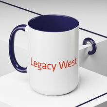 Load image into Gallery viewer, Legacy West Pioneers Accent Coffee Mug - 11oz &amp; 15oz (8 colors)

