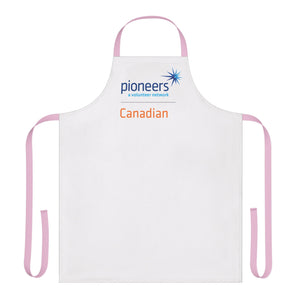Canadian Pioneers Apron with 4-Color Straps options - Perfect for Events & Cooking