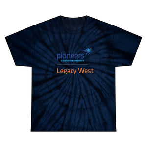 Legacy West Pioneers Unisex Tie Dye Cotton T-Shirt, (4 colors) M-2XL