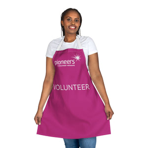 Pink Pioneers Volunteer Apron with 3-Color Straps options - Perfect for Events & Cooking