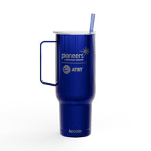 Load image into Gallery viewer, AT&amp;T Pioneers Insulated Tumbler - 40oz with Lid - white
