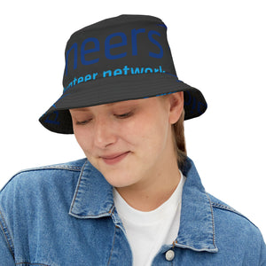 Pioneers Logo Bucket Hat - Black - 2 sizes