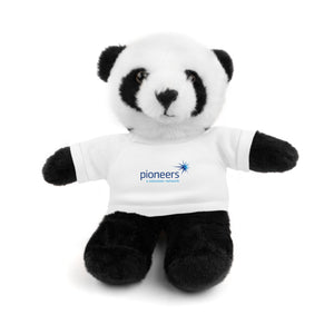 Stuffed Animal with T-Shirt - 3 shirt colors avilable