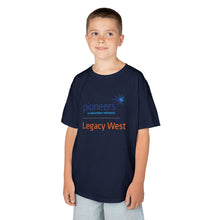 Load image into Gallery viewer, Legacy West Pioneers Logo Kids Heavy Cotton Tee - 13 colors (XS-XL)
