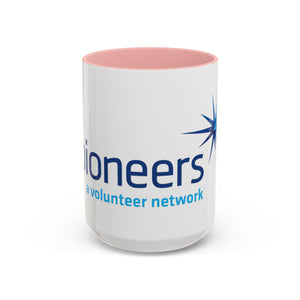 Pioneers Volunteer Network Accent Coffee Mug - 11oz & 15oz (8 colors)