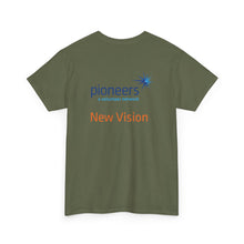Load image into Gallery viewer, New Vision Pioneers Front &amp; Back Logo - T-Shirt - 12 colors (S-5XL)
