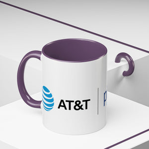 AT&T Pioneers Accent Coffee Mug - 11oz & 15oz (8 colors)
