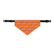 Load image into Gallery viewer, Pioneers Logo Pet Bandana - 4 sizes - orange
