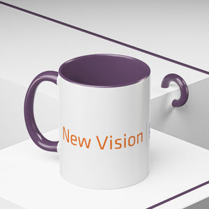 New Vision Pioneers Accent Coffee Mug - 11oz & 15oz (8 colors)
