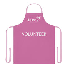 Load image into Gallery viewer, Light Pink Pioneers Volunteer Apron with 3-Color Straps options - Perfect for Events &amp; Cooking
