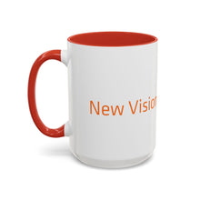 Load image into Gallery viewer, New Vision Pioneers Accent Coffee Mug - 11oz &amp; 15oz (8 colors)
