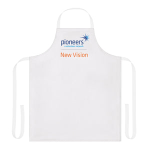 New Vision Pioneers Apron with 4-Color Straps options - Perfect for Events & Cooking