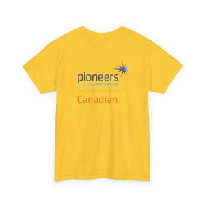Canadian Pioneers Front & Back Logo - T-Shirt - 12 colors (S-5XL)