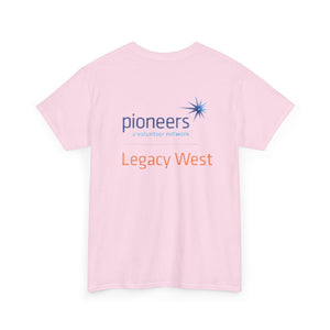 Legacy West Pioneers Front & Back Logo - T-Shirt - 12 colors (S-5XL)