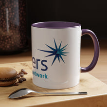 Load image into Gallery viewer, Pioneers Volunteer Network Accent Coffee Mug - 11oz &amp; 15oz (8 colors)
