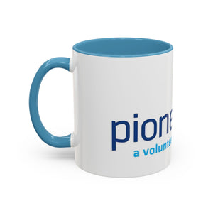 Pioneers Volunteer Network Accent Coffee Mug - 11oz & 15oz (8 colors)