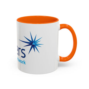 Pioneers Volunteer Network Accent Coffee Mug - 11oz & 15oz (8 colors)