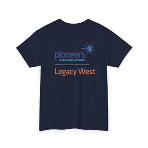 Legacy West Pioneers Front & Back Logo - T-Shirt - 12 colors (S-5XL)
