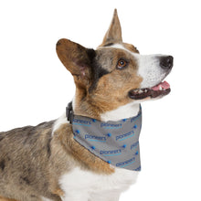 Load image into Gallery viewer, Pioneers Logo Pet Bandana - 4 sizes available - Grey
