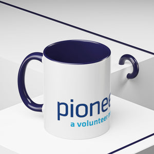 Pioneers Volunteer Network Accent Coffee Mug - 11oz & 15oz (8 colors)