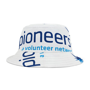 Pioneers Logo Bucket Hat - white - 2 sizes