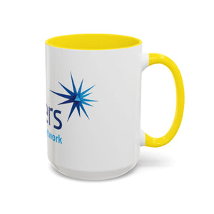 Pioneers Volunteer Network Accent Coffee Mug - 11oz & 15oz (8 colors)