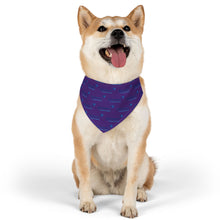 Load image into Gallery viewer, Pioneers Logo Pet Bandana - 4 sizes : Dark Purple
