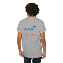 Load image into Gallery viewer, New Vision Pioneers Front &amp; Back Logo - T-Shirt - 12 colors (S-5XL)
