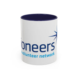 Pioneers Volunteer Network Accent Coffee Mug - 11oz & 15oz (8 colors)