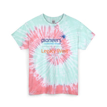 Load image into Gallery viewer, Legacy West Pioneers Unisex Tie Dye Cotton T-Shirt, (5 colors) M-2XL
